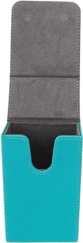 Inovra - Tarot Opbergdoos 57 x 86 x 137mm - Groen - PU Lederen Tarotkaart Opbergdoos met Zon en Maan - Geschikt voor Standaard Tarotkaarten . - Speelkaartenhouder