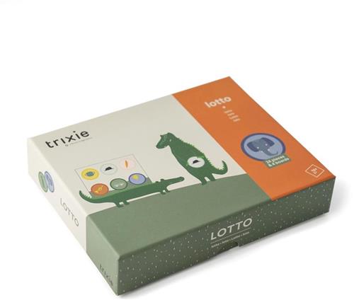 Trixie Lotto - Bingospel voor kinderen - Dieren spel - Gezelschapsspel voor Jongens en Meisjes