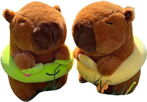 Bovista Knuffel - Knuffelbeer - Knuffeldoekje - Groot - Meme - Baby - Capibara - Stuffed Animal - Plushie - Plush - Dier - 3