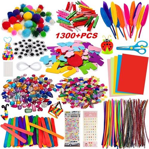 Knutselkoffer - Knutseldoos - Knutselkoffer voor Meisjes - Knutselbox - Knutsel Koffer