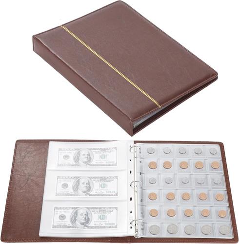 Lexium Biljetten verzamelmap - Geld verzamelmap - Biljetten album - Geld verzamelen - Biljetten houder