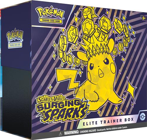 Pokémon - SV08 Surging Sparks - Elite Trainer Box - Pokémon Kaarten - Trading Cards