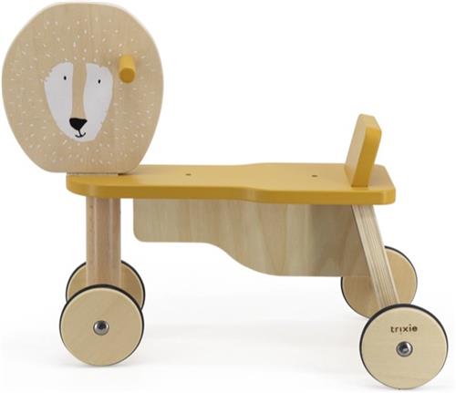 Trixie Houten Fiets met 4 wielen - Mr. Fox - Loopfiets voor Peuter - FSC Hout - Stimuleert Balans en Grove Motoriek