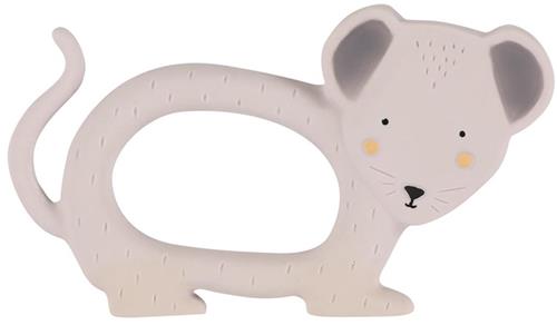 Natuurlijk rubber grijpspeeltje - Mrs. Mouse