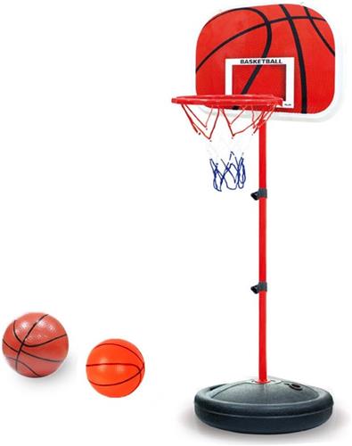 Lexium Basketbalpaal verstelbaar - Basketbalring - Basketbalpaal voor buiten - Basketbalpaal voor kinderen - Basketbal paal verstelbaar