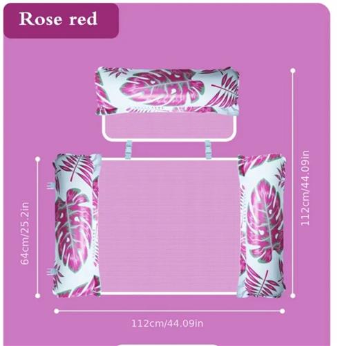 Nivard Luchtbed - Luchtbed Zwembad - 2 Personen - 1 Persoon - Roze