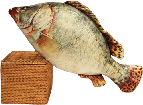 Livano Knuffel - Knuffelbeer - Knuffeldoekje - Groot - Meme - Baby - Vis 1 - Stuffed Animal - Plushie - Plush - Dier - 100cm