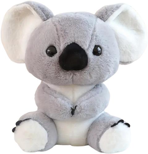 Nivard Knuffel - Knuffelbeer - Knuffeldoekje - Groot - Meme - Baby - Koala - Stuffed Animal - Plushie - Plush - Dier - Grijs - 32cm