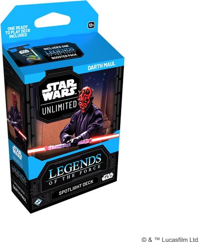 Star Wars Unlimited Legends of the Force Spotlight Deck Darth Maul