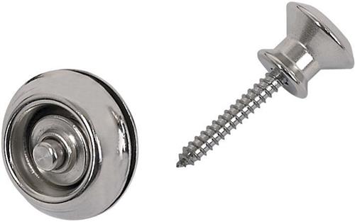 Dunlop Straplok nikkel Dual Design - Accessoire voor gitaren