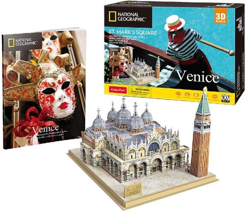 National Geographic 3D Puzzel St. Mark'S Square