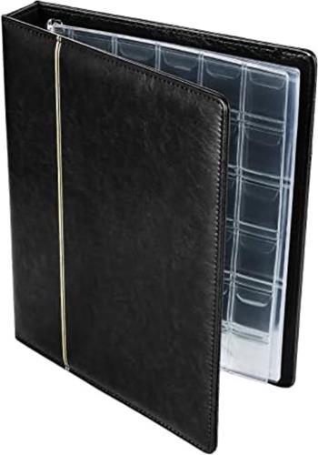 Lexium Munten Verzamelmap - Muntenalbum - Munten Verzameling Opbergsysteem - Munthouders - Muntenmap