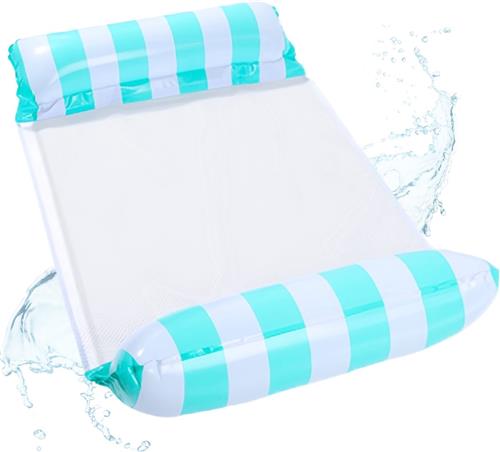 Livano Drijfmat - Zomerspeelgoed - Waterspeelgoed - Strandspeelgoed - Zwembad - Zwemmen - Zomer - Lichtgroen