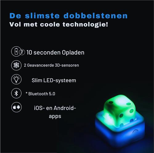 6 Slimme Verbonden Dobbelstenen: Breng Klassieke Spellen Naar De 21e Eeuw Met Educatieve en Innovatieve Fun Voor Het Hele Gezin