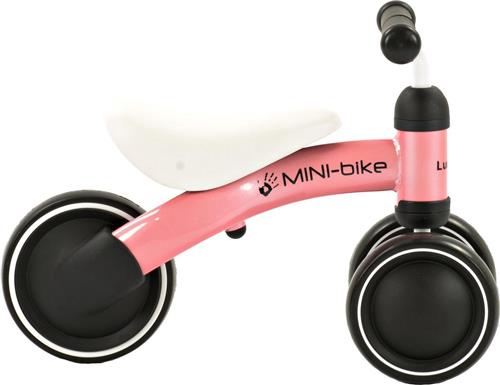2Cycle Mini-Bike - Loopfiets - Jongens en Meisjes - 1 Jaar - Speelgoed - Roze - Driewieler - Balance bike