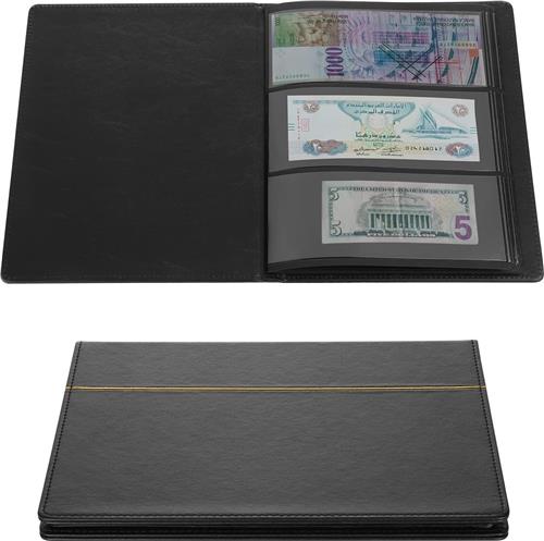 Lexium Biljetten verzamelmap - Geld verzamelmap - Biljetten album - Geld verzamelen - Biljetten houder
