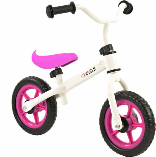 2Cycle wit/roze (1305) - Loopfiets