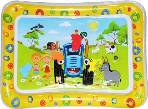 Livano Waterspeelmat - Watermat - Baby - Speelmat - Binnen - Buiten - Kraamcadeau - Opblaasbaar - Geel