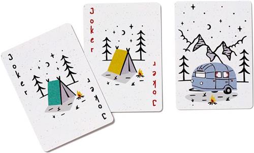 Kaartspel/Speelkaarten - Wildwood Caravan Thema - 8.5x6cm