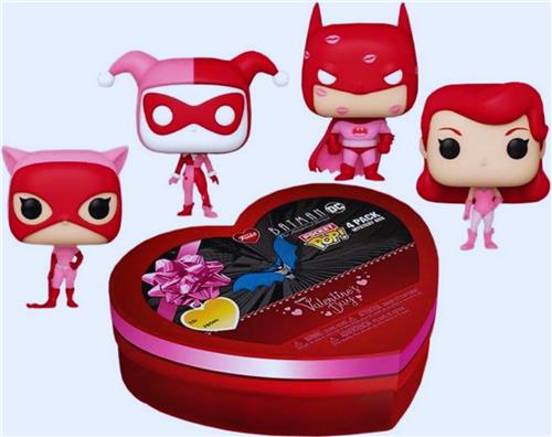 Pocket POP: DC Valentijns Box 4-Pack  Perfecte Cadeaus Voor DC Fans!