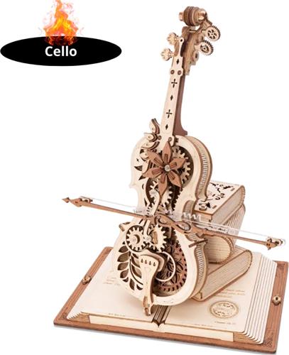 Bovista Bouwpakket Hout - Kinderen - Volwassenen - Bouwpakketten Volwassenen - Boot - Houten Puzzel - 3D - Cello