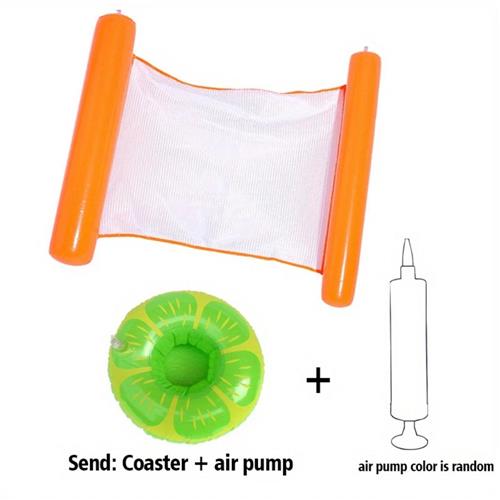 Bovista Luchtbed - Luchtbed Zwembad - 2 Personen - 1 Persoon - Set Oranje