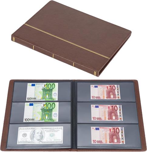 Lexium Biljetten verzamelmap - Geld verzamelmap - Biljetten album - Geld verzamelen - Biljetten houder