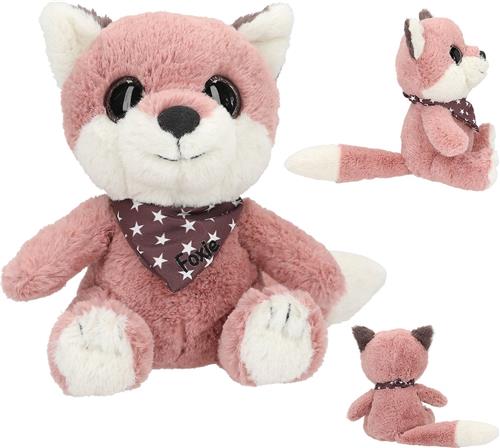 Depesche - SNUKIS knuffel vos - 18 cm