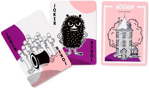 Kaartspel/Speelkaarten - Moomin - Diverse Kleuren&Karakters - 8.5x6cm