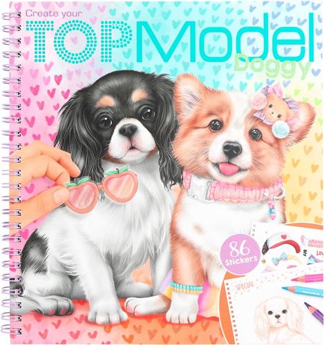 Depesche - Create your TOPModel Doggy kleurboek
