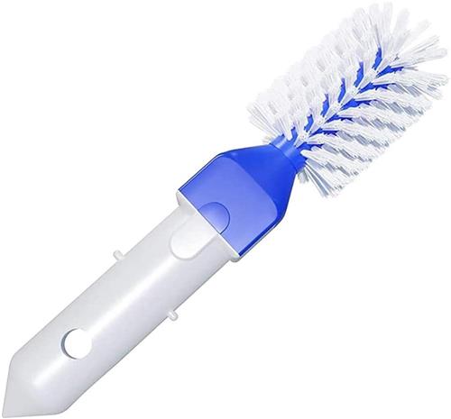 Inovra Plus - Zwembad Hoekborstel Buigbare Hoekborstel voor Zwembad Hoekstandaard en Tegelborstel Zwembad Reinigingsborstel Badkamer Reiniging Telescopische Stang Accessoires