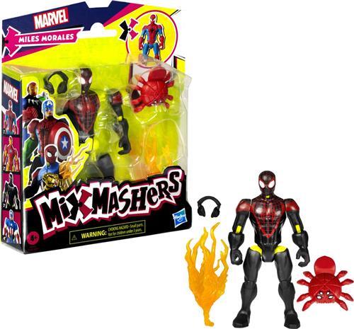 MixMashers Marvel Miles Morales Spider-Man - Actiefiguur