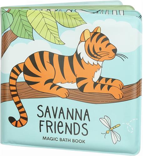 A Little Lovely Company Magisch Badboekje - Savanna Friends