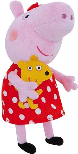 Peppa Pig Polka dot - Knuffel - 20 cm - Multi