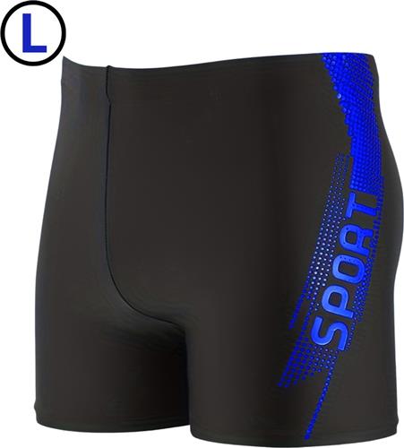 Livano Zwembroek Heren - Zwem Broek Mannen - Badkleding - Zwemmen - Lichtgewicht Swim Shorts - Zomerbroek - Blauw - Maat L