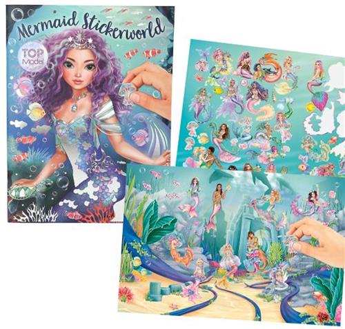 Depesche - TOPModel metallic Stickerworld - MERMAID