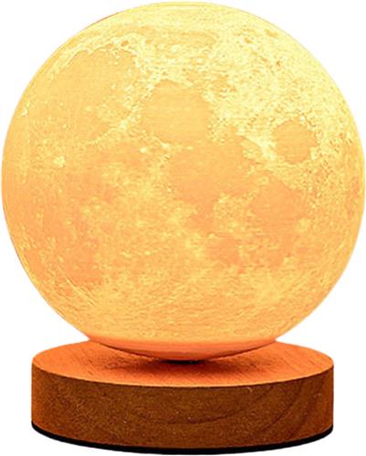 Bovista Zwevende Maanlamp - Wereldbol Magnetisch - Magnetische Maan Lamp - Moon - Moonlamp - Zwevend - Sterrenhemel - 12 CM Oplaadbaar