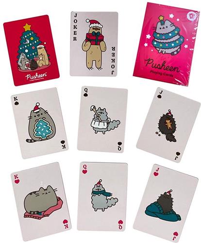 Kaartspel/Speelkaarten - Kerstmis Thema Pusheen Cat - Pusheen de Kat - 8.5x6cm