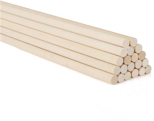 Unyqoos ® Natuurlijke Lange Houten Stokken voor Creatieve Kunst- en Handwerkprojecten