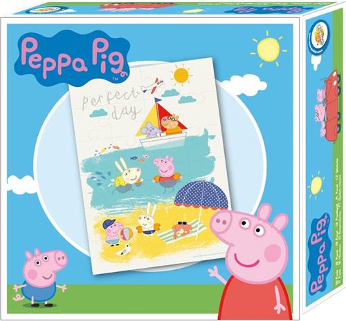 Peppa Pig - Puzzel 24 stukjes 29x40cm - Legpuzzel - Kinderpuzzel