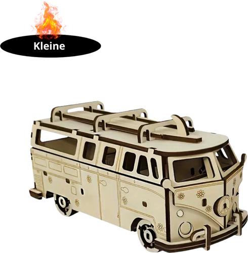 Livano Bouwpakket Hout - Kinderen - Volwassenen - Bouwpakketten Volwassenen - Boot - Houten Puzzel - 3D - Kleine toeristenauto