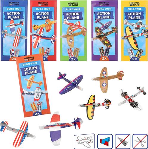 Depesche - Monster Cars Build your Action Glider - zweefvliegtuigje