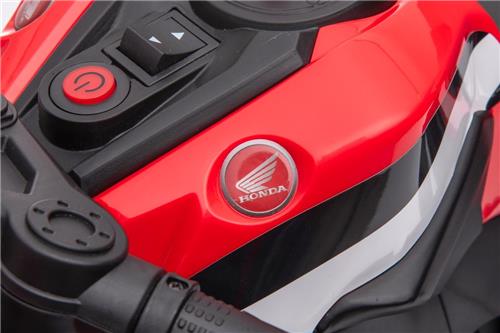 Elektrische kindermotor CBR 1000RR, kindermotor 12V elektrisch kindervoertuig met 2 afneembare trainingswielen voor kinderen vanaf 3 jaar (Roze)