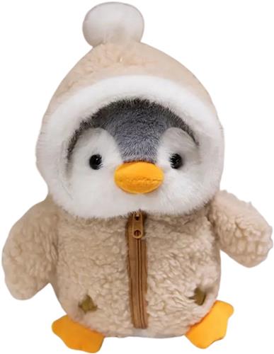 Livano Knuffel - Knuffelbeer - Knuffeldoekje - Groot - Meme - Baby - Pinguin - Stuffed Animal - Plushie - Plush - Dier - Bruin