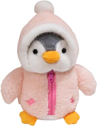 Livano Knuffel - Knuffelbeer - Knuffeldoekje - Groot - Meme - Baby - Pinguin - Stuffed Animal - Plushie - Plush - Dier - Roze