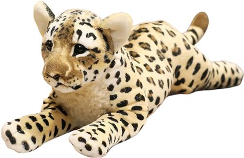 Livano Knuffel - Knuffelbeer - Knuffeldoekje - Groot - Meme - Baby - Luipaard - Stuffed Animal - Plushie - Plush - Dier - 50cm