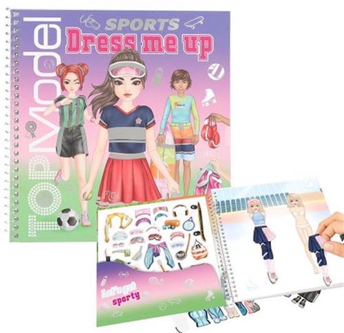 Depesche - TOPModel Fantasy Model Dress Me Up - stickerboek