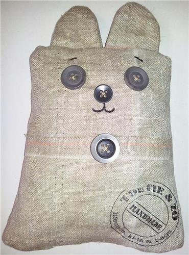 Toetie & Zo Handgemaakte Knuffel Beer - Beige