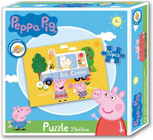 Peppa Pig Puzzel 50 stukjes 3+ Ice Cream