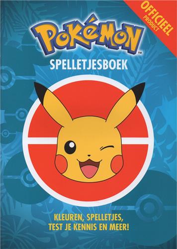 Pokémon spelletjesboek - Pikachu - Test je pokémon kennis